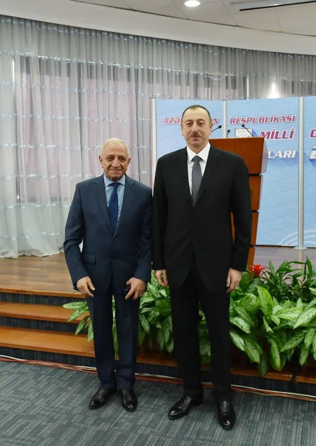 ​Prezident İlham Əliyev 2015-ci ilin idman yekunlarına həsr olunan mərasimdə iştirak edib