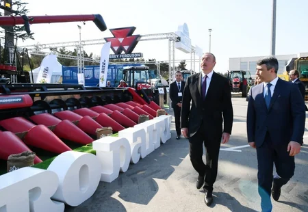 Prezident İlham Əliyev XXV Azərbaycan Beynəlxalq Qida Sənayesi və XIII Azərbaycan Beynəlxalq Kənd Təsərrüfatı sərgiləri ilə tanış olub - YENİLƏNİB