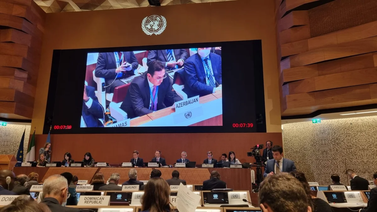 Azerbaijan's permanent representative speaks at opening of BWC's Ninth Review Conference