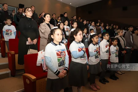Neftçalada şəhid zabitin xatirəsinə həsr olunan kitab və film təqdim edilib