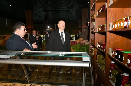 Prezident Ağstafa Aqrar Sənaye Kompleksinin açılışında iştirak edib - YENİLƏNİB