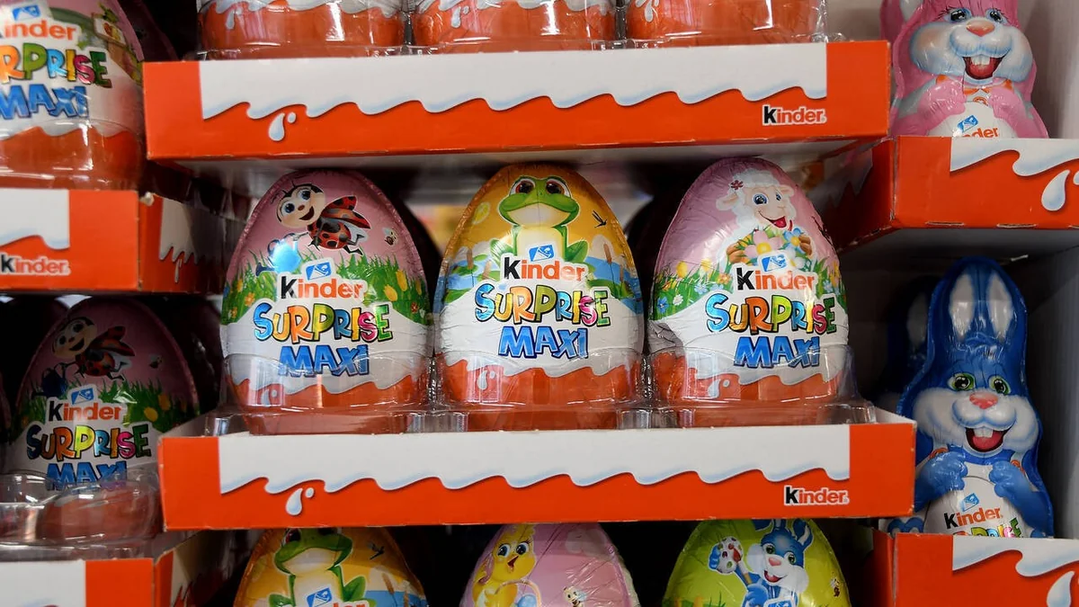 В России изымают из оборота продукцию Kinder