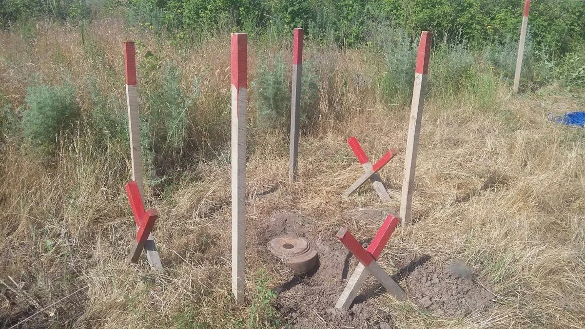 Cocuq Mərcanlı kəndində 4 ədəd piyada və tank əleyhinə mina tapılıb