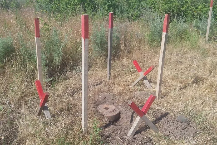 Cocuq Mərcanlı kəndində 4 ədəd piyada və tank əleyhinə mina tapılıb