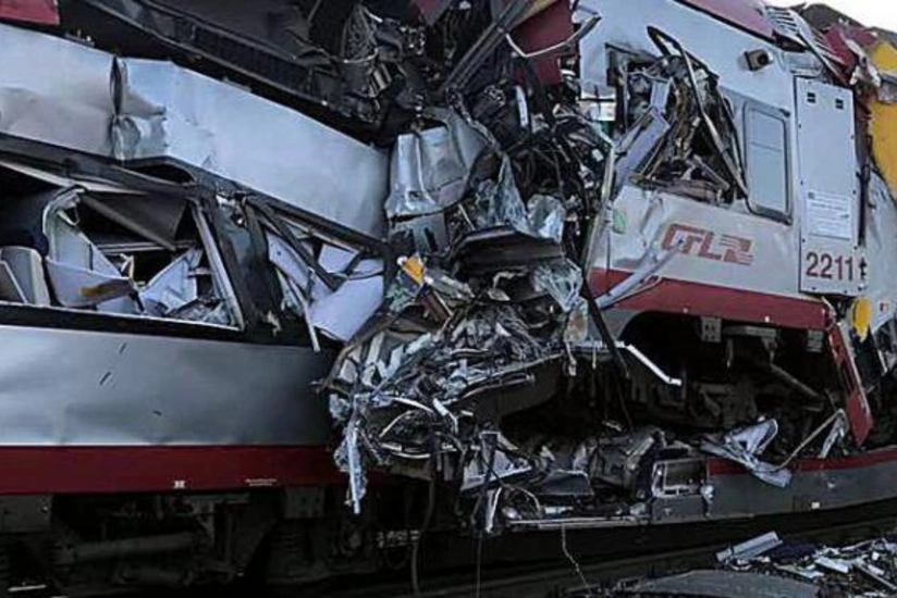 Lüksemburqda qatar toqquşub, yaralananlar var