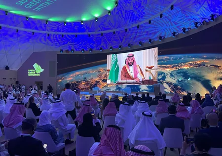 Parviz Shahbazov attends inauguration ceremony of Saudi Green Initiative