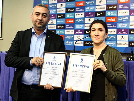 Azərbaycan klublarına lisenziyalar təqdim olunub
