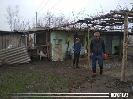 Bərdədə məcburi köçkünlərin evlərini su basıb - VİDEOREPORTAJ