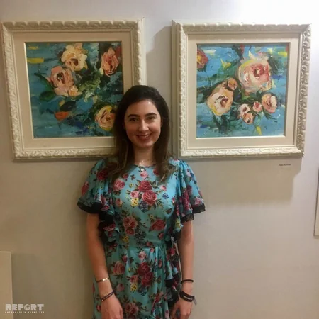 Luvr muzeyində azərbaycanlı rəssamların əl işləri sərgilənir - FOTO