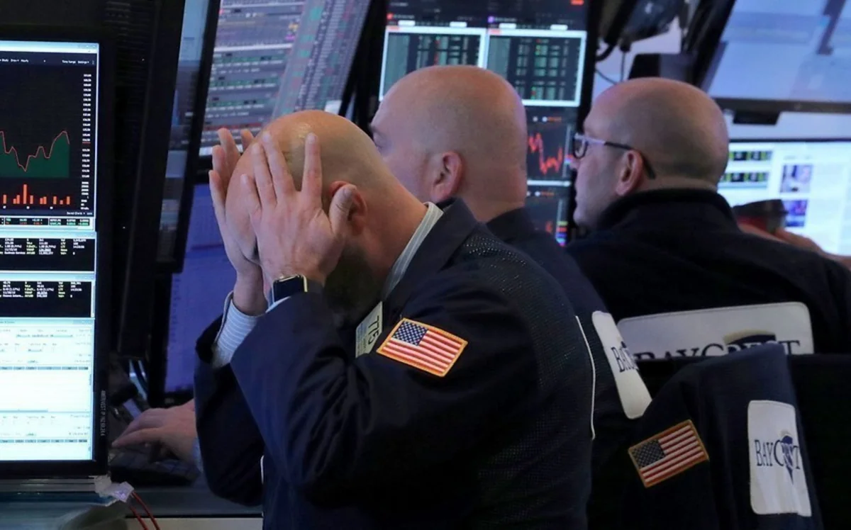 Биржи США закрылись падением