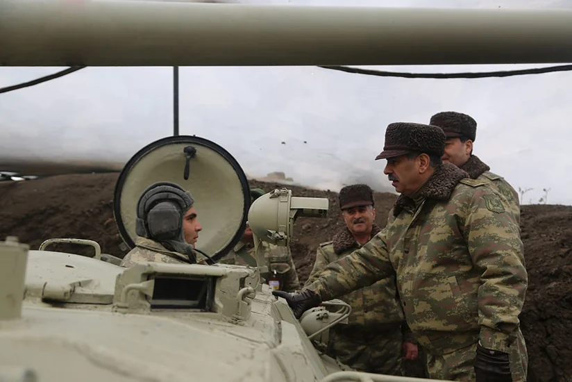 В ходе учений проведена рекогносцировка местности - ВИДЕО
