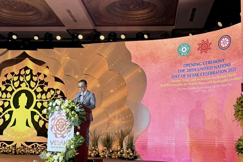 Komitə sədri “20-ci BMT Vesak Günü” münasibətilə keçirilən tədbirdə çıxış edib