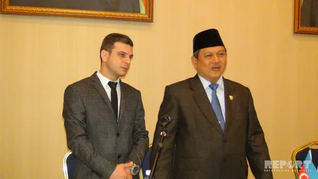 Qubada  Azərbaycan-İndoneziya III biznes forumu başlayıb - FOTO