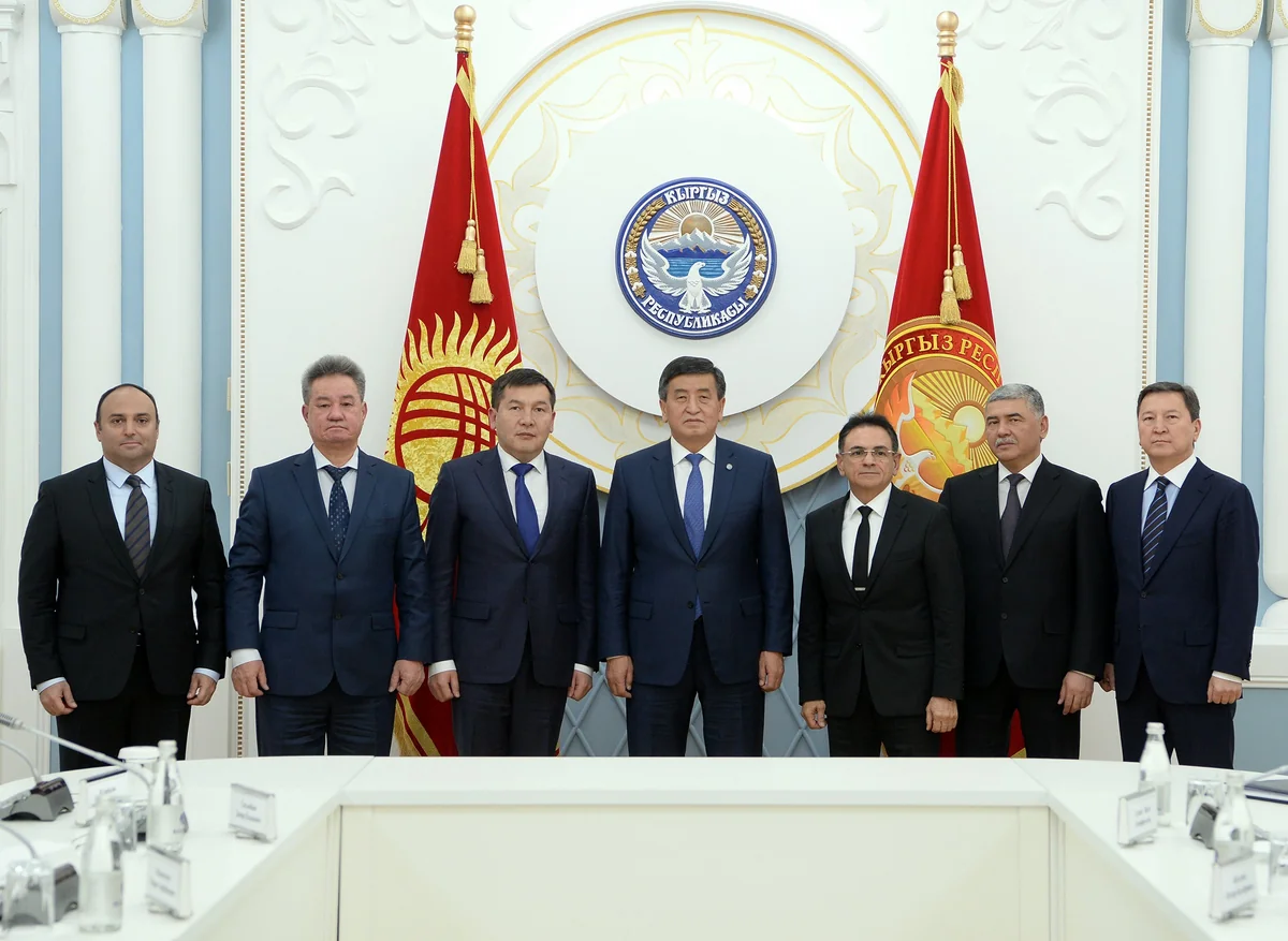 Президент Кыргызстана принял руководителей спецслужб тюркоязычных государств