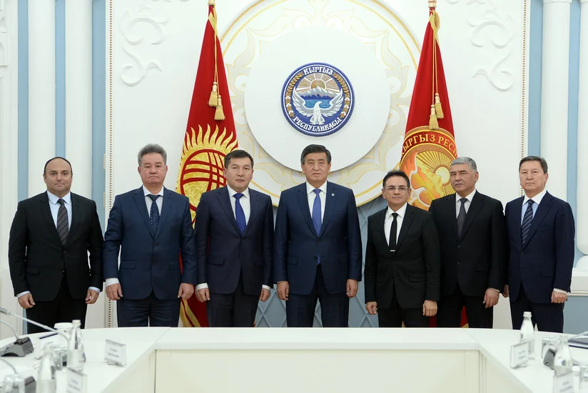Jeenbekov meets with leaders of special services of Turkic-speaking states