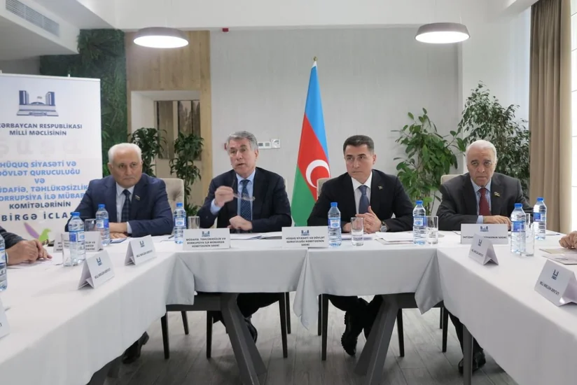 В Шуше прошло совместное заседание комитетов Милли Меджлиса