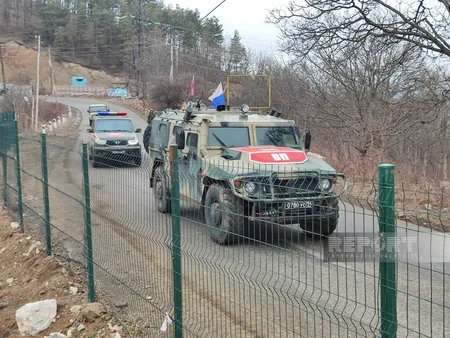 По дороге Ханкенди-Лачын беспрепятственно проехали 74 автомобиля миротворцев