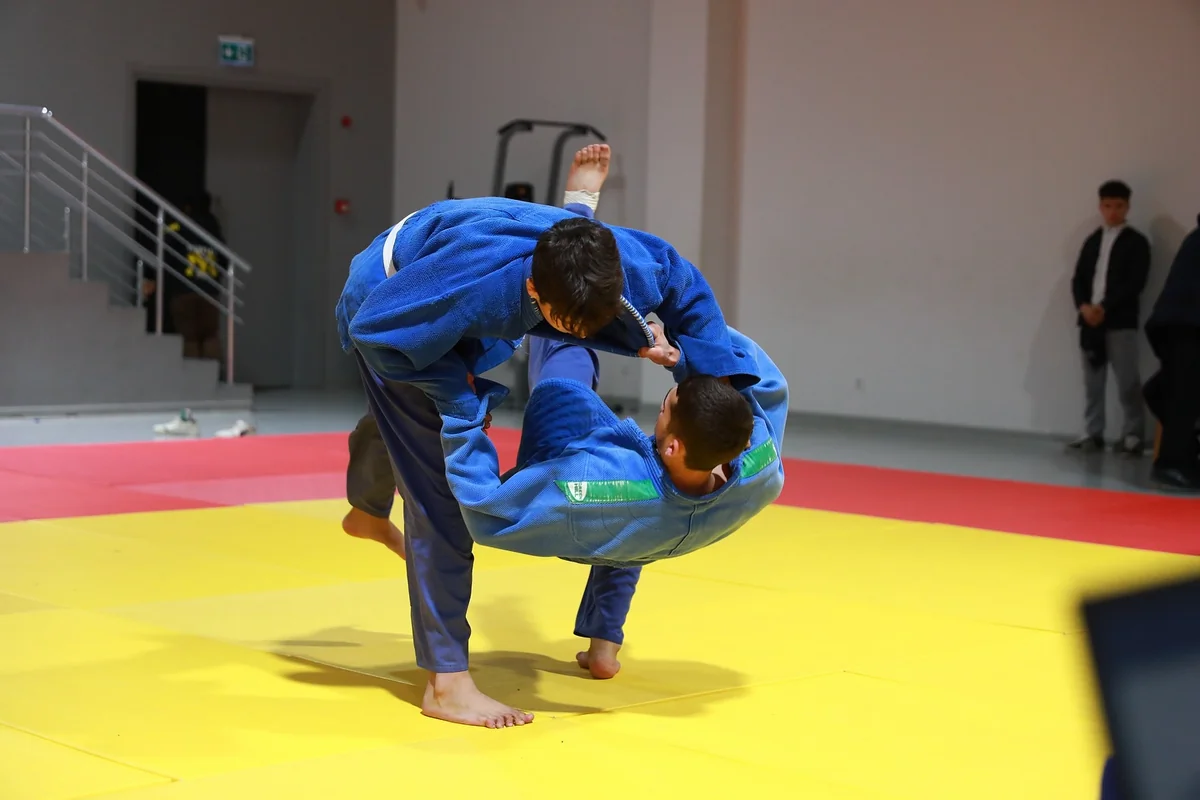 Goranboyda kəmər dərəcələri üzrə rəsmi imtahan keçirilib