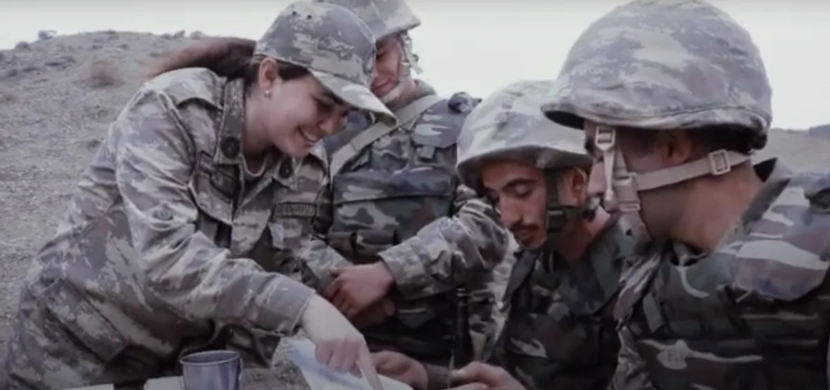 Azyaşlı braziliyalıdan Azərbaycan əsgərlərinə dəstək