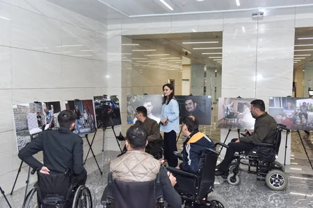 Photo exhibition dedicated to mine victims held in Baku