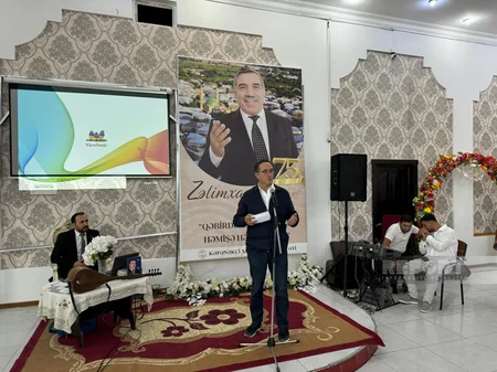 Bolnisidə Xalq şairi Zəlimxan Yaqubun 75 illiyi qeyd olunub