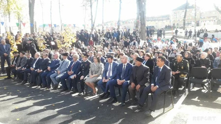Quba şəhərində 28 May parkı istifadəyə verilib - FOTO