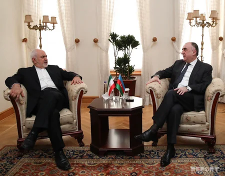 Elmar Mammadyarov meets with Iranian Foreign Minister - PHOTO - VIDEO