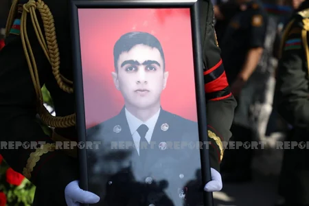Şəhid Nicat Qarazadə 2-ci Fəxri xiyabanda dəfn olunub