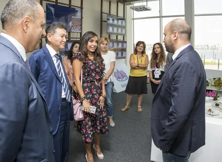 Bakı Kristal Zalında 42-ci Ümumdünya Şahmat Olimpiadasının altıncı turuna start verilib