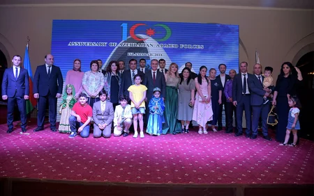 Azərbaycan Ordusunun 100 illik yubileyi Pakistanda təntənəli qeyd olunub