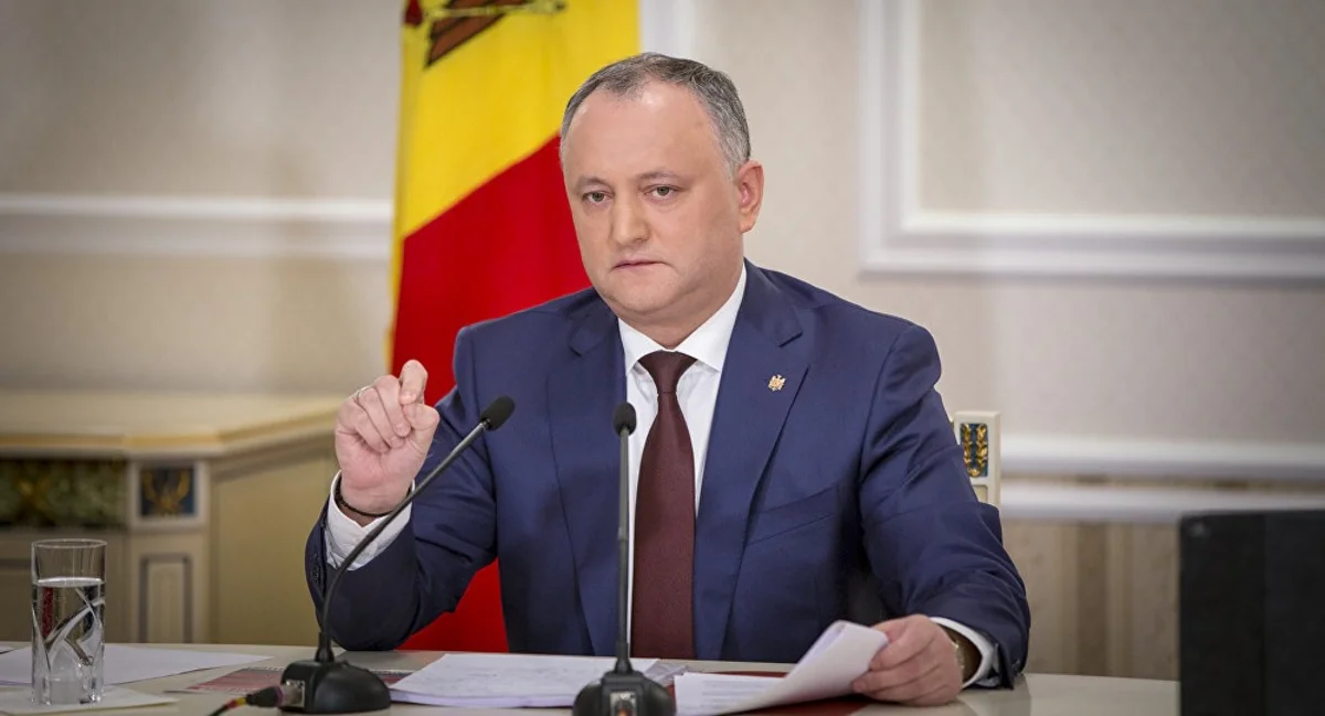 Игорь Додон поздравил Президента Азербайджана