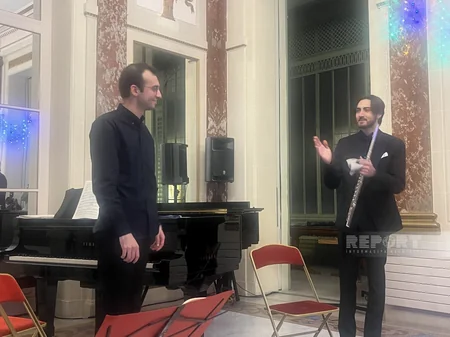 Fransada Rus Elmlər və Mədəniyyət Evində azərbaycanlı musiqiçilərin konserti baş tutub