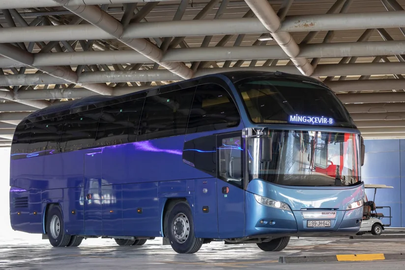 Bakı-Mingəçevir marşrut xətti üzrə avtobuslar yenilənib