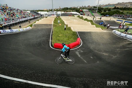 Bakıda start götürən BMX velosipedi üzrə dünya çempionatından maraqlı anlar - FOTOREPORTAJ