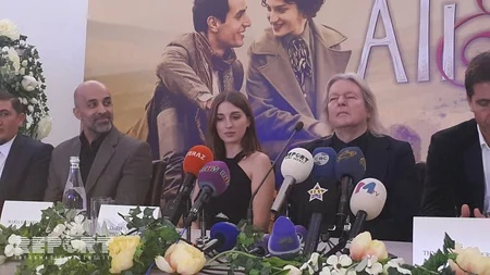 “Cinemaplus”da “Əli və Nino” filminin yaradıcı heyətinin mətbuat nümayəndələri ilə görüşü olub