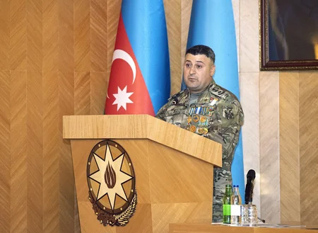 Dövlət Gömrük Komitəsində Zəfər Günü münasibətilə təntənəli mərasim keçirilib
