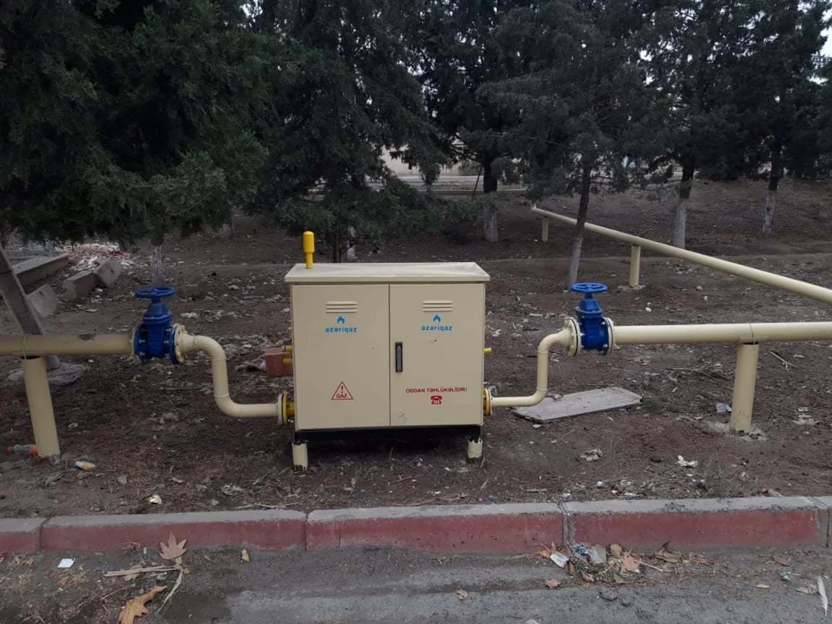 Qazax və Samuxda 612 fərdi evə qaz verilib