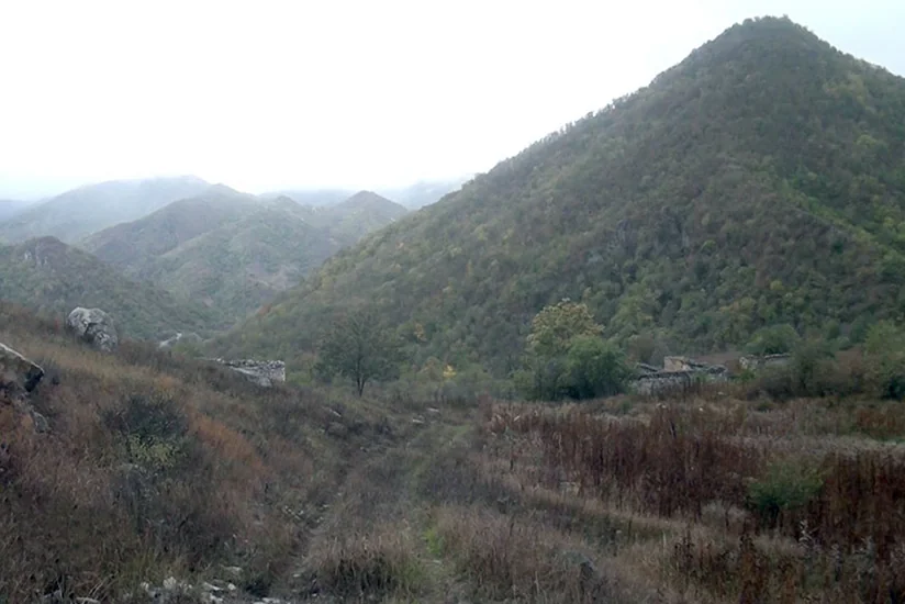 Видеокадры из села Набиляр Кяльбаджарского района