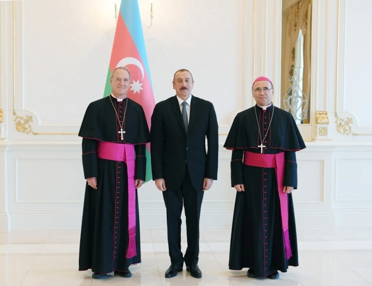 President Ilham Aliyev receives credentials of Vaticans Apostolic Nuncio