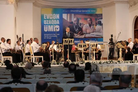Bakıda Ümumdünya Qaçqınlar Gününə həsr olunan tədbir keçirilib