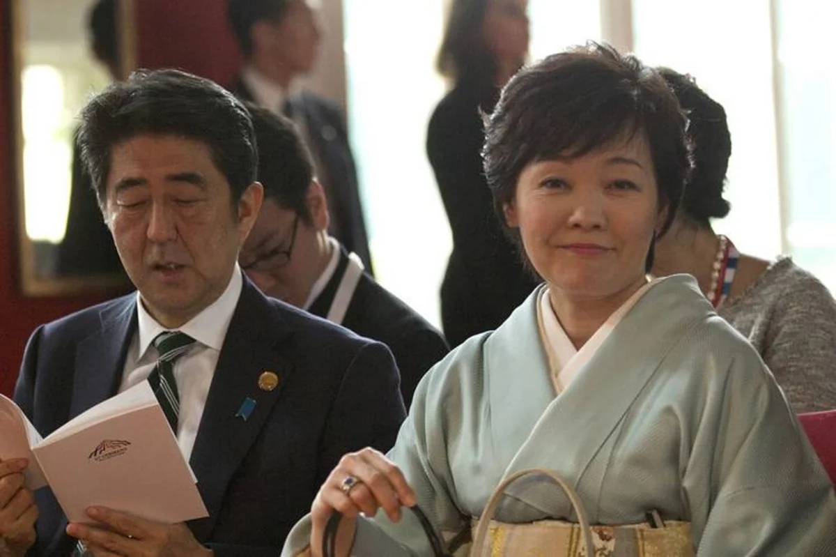 Car carrying widow of Japan's slain former PM involving in traffic accident