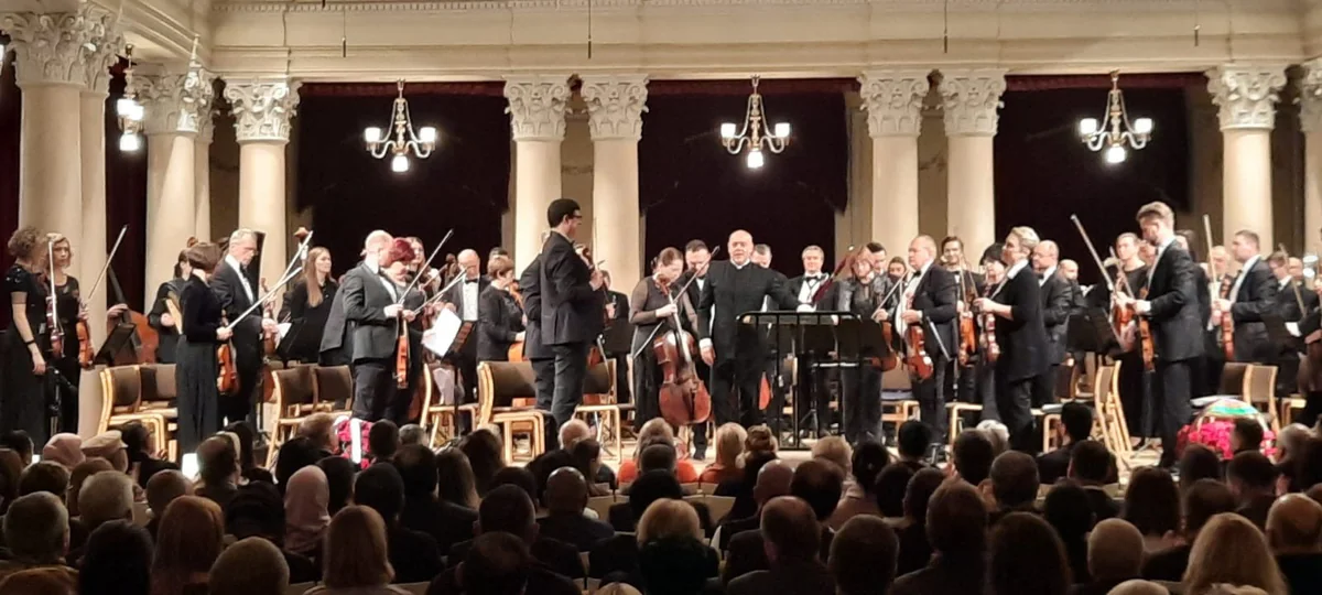 Ukrayna Milli Filarmoniyasında Heydər Əliyevin 100 illik yubileyi münasibətilə konsert təşkil edilib