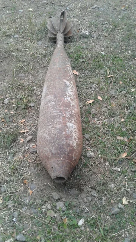 Ağstafada partlamamış minaatan mərmisi tapılıb