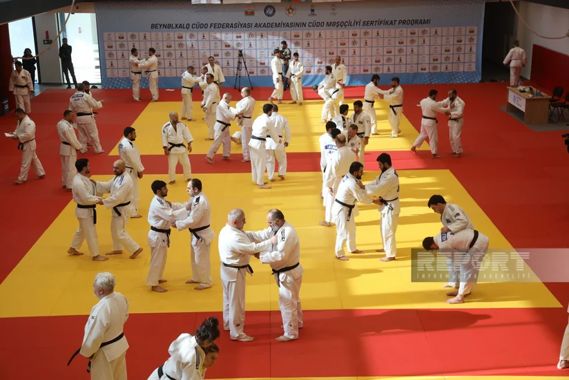 Bakıda IJF Akademiyasının cüdo məşqçiliyi və sertifikat proqramının açılış mərasimi keçirilib