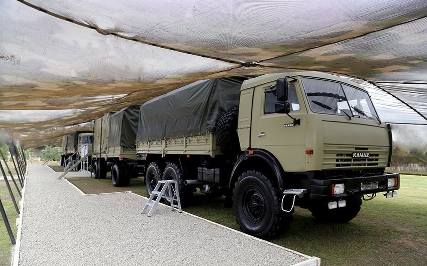 Opening of command and control point of Azerbaijani army held