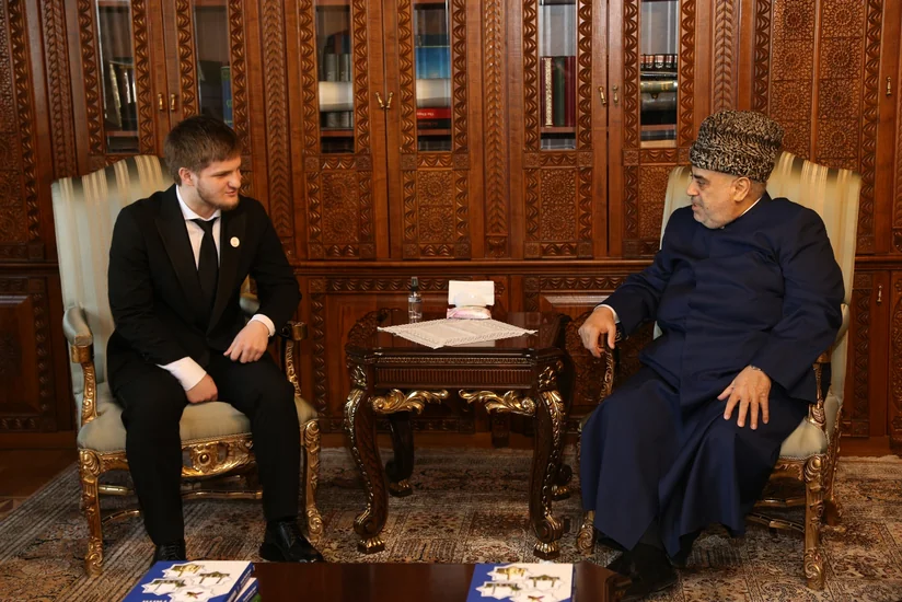 Allahşükür Paşazadə Bakıda Ramzan Kadırovun oğlu ilə görüşüb