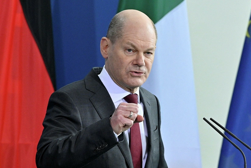 German Chancellor: Reason for war is Moscow's imperialist interests