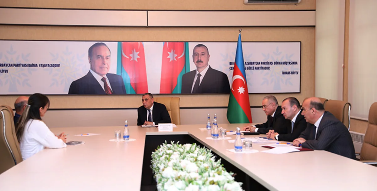 Səfərbərlik Xidmətinin rəisi Şamaxıda vətəndaşları qəbul edib