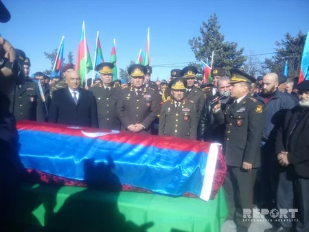 Şəhid Çingiz Qurbanov Qusardakı Şəhidlər Xiyabanında torpağa tapşırılıb - FOTO - VİDEO - YENİLƏNİB