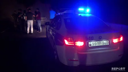 Cəlilabadda Rusiya vətəndaşına məxsus avtomobil yanıb - FOTO